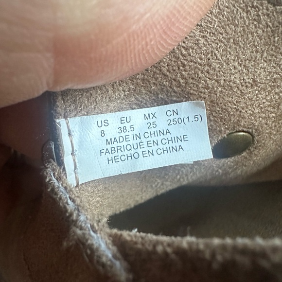 American Eagle Outfitters Women’s Suede Clogs - Tan - Picture 5 of 5